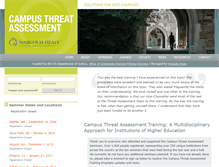 Tablet Screenshot of campusthreatassessment.org